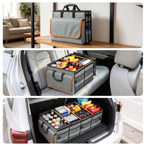 Car Trunk Organizer and Storage for Car