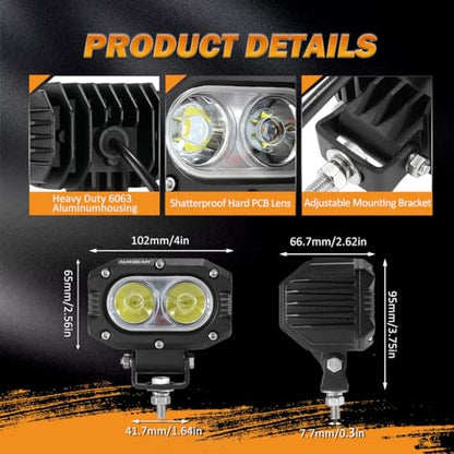 4 Inch LED Pod (2 Count)
