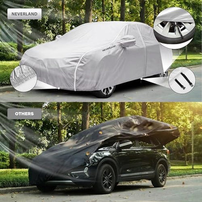Sedan Car Cover Waterproof Heavy Duty Full Car Cover 175