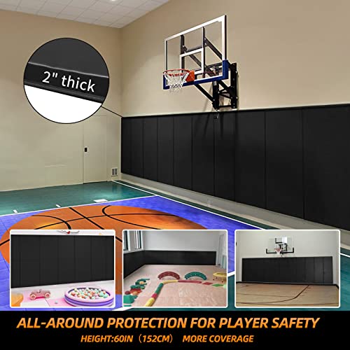 4 Pack Wall Pad 2" Thick Foam Protection Padding