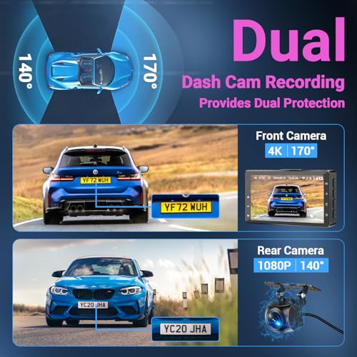Dash Cam Front and Rear