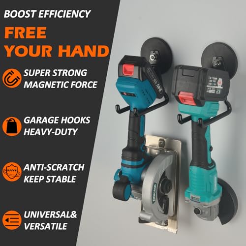 Upgraded Magnetic Hooks Heavy Duty (2 Count)