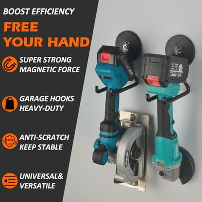 Upgraded Magnetic Hooks Heavy Duty (2 Count)