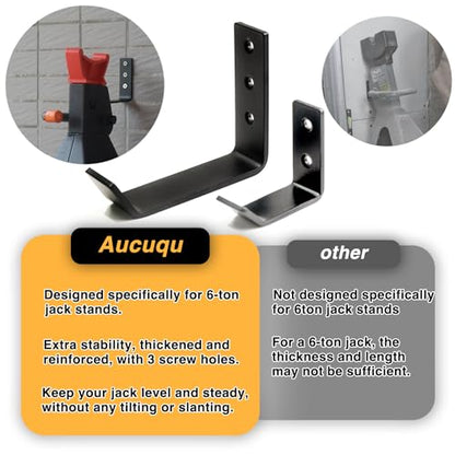 4 Packs Jack Stand Wall Mount Organizer (4 Count)