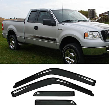 Window Visors Rain Guards for 2015 (4 Count)