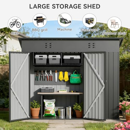Shed Outdoor Storage Shed Metal