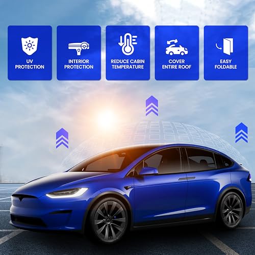 Tesla Model Y Roof Sun Shade