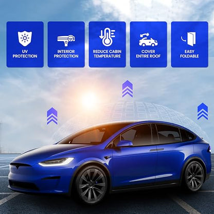 Tesla Model Y Roof Sun Shade