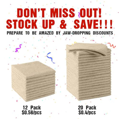 Microfiber Cleaning Cloth 20 PK (24 Count)