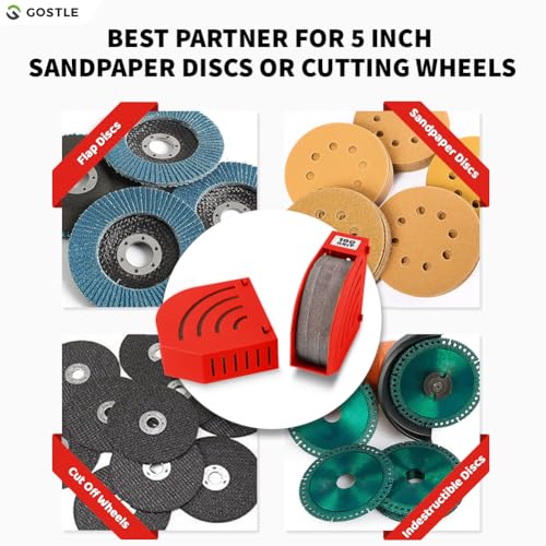5 Inch Professional Sanding Discs Storage Bins (10 Count)