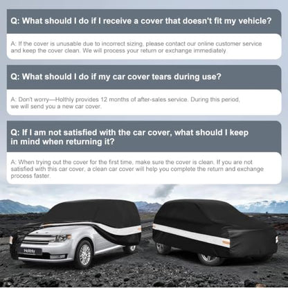 10 Layers Mini Van Car Cover Custom Fit for Ford Flex