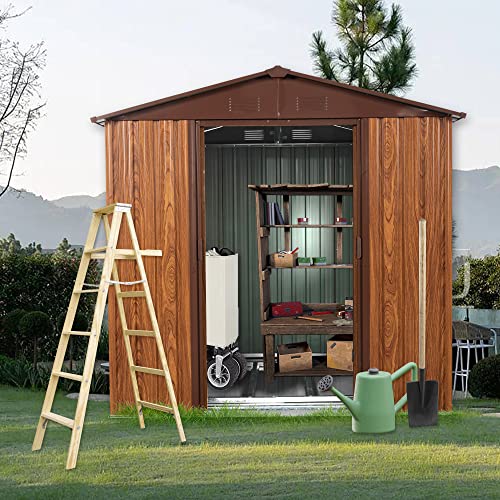 6x6 FT Outdoor Storage Shed
