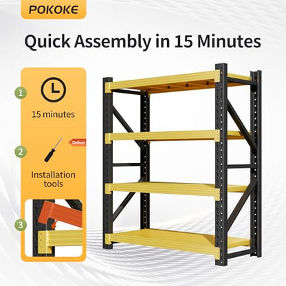 Garage Shelving Unit (4 Count)