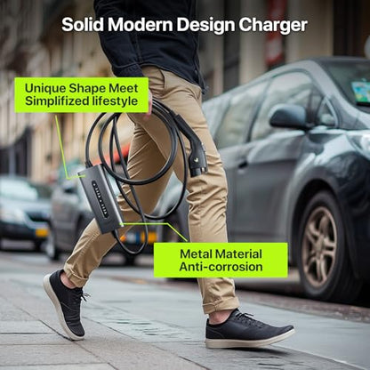 Level 2 EV Charger 40A J1772 Connector 9.6KW Electric Car Charger