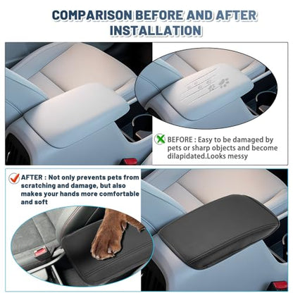2024 2025 2026 Kona Armrest Cover for 2026 Hyundai Kona Accessories Center Console Cover 2024 Kona Armrest Cover Protector Compatible with 2024 2025 2026 Hyundai Kona SE