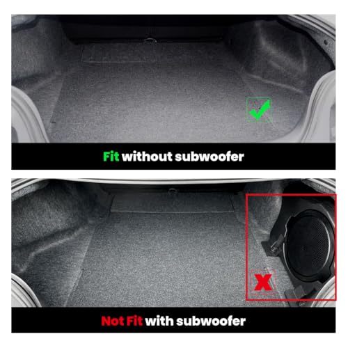 Floor Mats for Ford Mustang 2024 2025 2026 NOT fit w (5 Count)