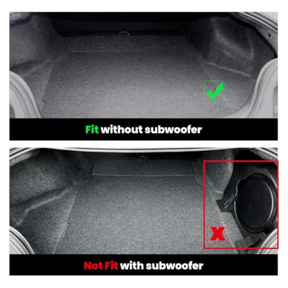 Floor Mats for Ford Mustang 2024 2025 2026 NOT fit w (5 Count)