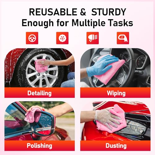 Microfiber Cleaning Cloth Roll (75 Count)
