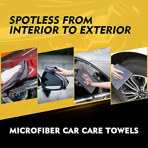 Microfiber Cleaning Cloths 12 Pack (12 Count)