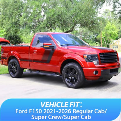 in Channel Rain Guards for Ford F150 Reg (2 Count)