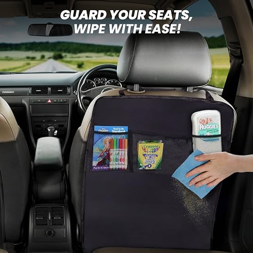 Car Kick Mats Back Seat Protector (2 Count)