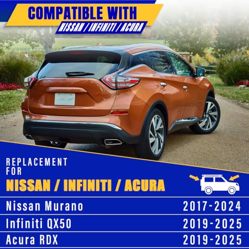 3 Wipers Fits Nissan Murano 2017