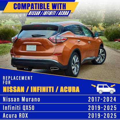 3 Wipers Fits Nissan Murano 2017