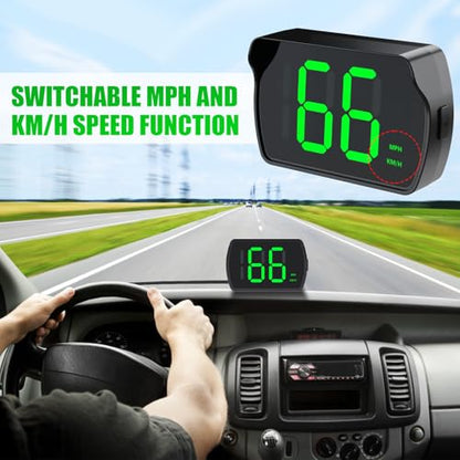 GPS Digital Speedometer for Car MPH