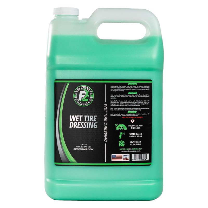 Wet Tire Dressing Spray (128 Fl Oz)