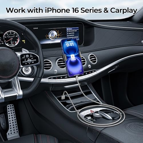 for iPhone 17 16 Pro Max Charger Cord (2 Count)