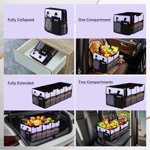 Car Trunk Organizer with Lid
