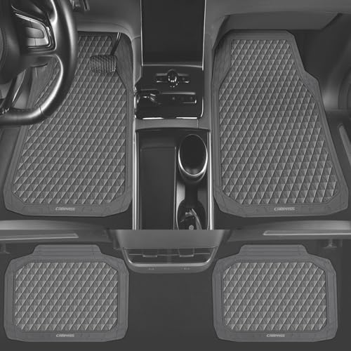 Gray Rubber Car Floor Mats & Cargo Liners