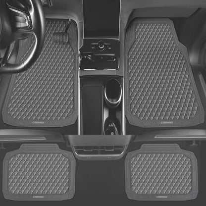 Gray Rubber Car Floor Mats & Cargo Liners