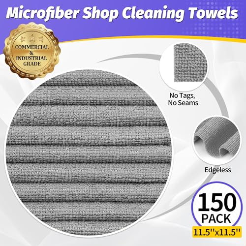 Microfiber Cleaning Cloth (150 Count)