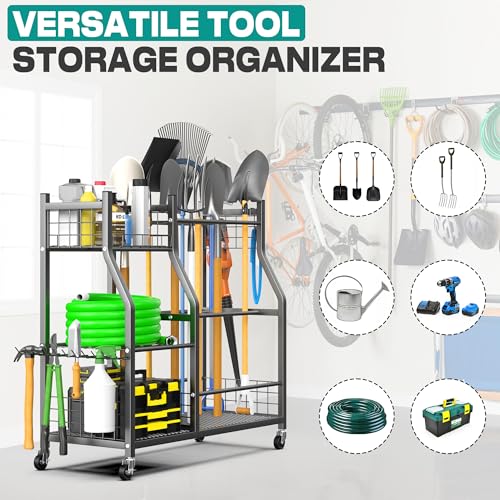 Garden Tool Organizer Stand
