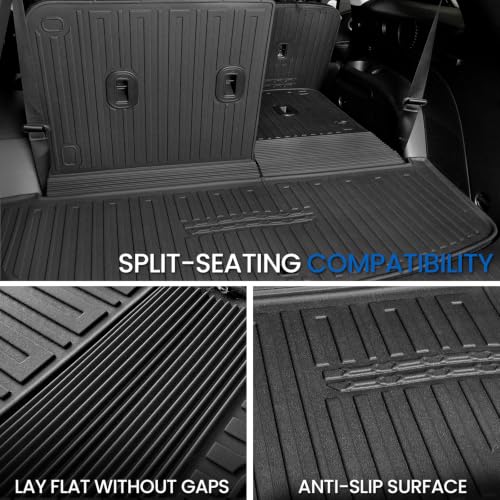 Floor Mats for Hyundai Palisade Hybrid 2026 7&8 Seat w