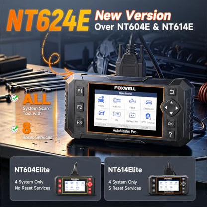 2026 FOXWELL NT624 Elite OBD2 Scanner