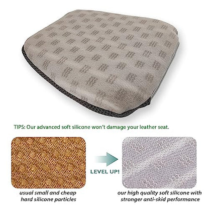17.7"L×16.9"W ×3"H Car Booster Seat Cushion Raise Height for Short People