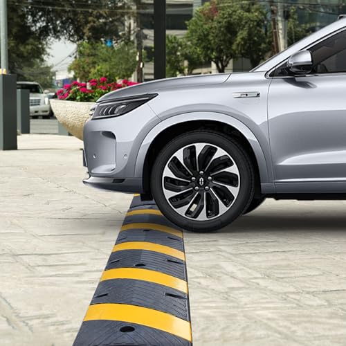 2 Pack 6Ft Rubber Speed Bump (2 Count)