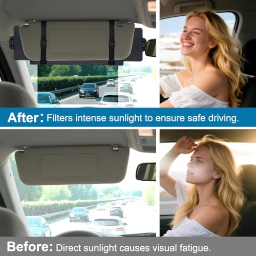 Sun Visor Extender for Car (2 Count)
