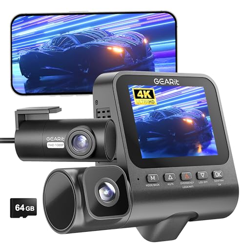 3 Channel Dash Cam 4K Front Inside Rear