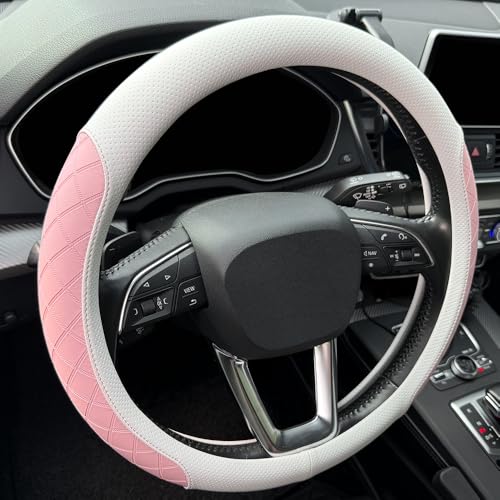 Nappa Leather Steering Wheel Cover