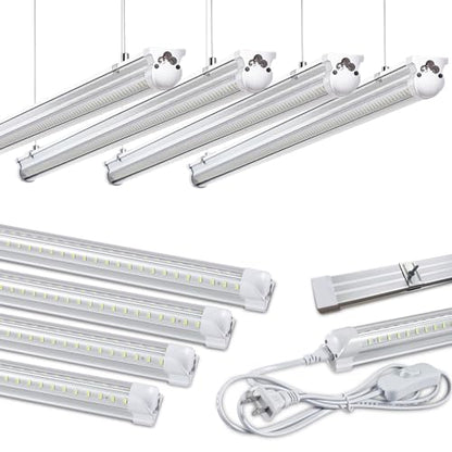 8Pack 4FT LED Shop Light Garage Lights (8 Count)