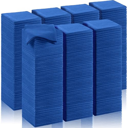200 Pcs Microfiber Cleaning Cloth 16x16 Inch Microfiber Towels for Car Ultra Absorbent Cleaning Rags Reusable Lint Free Streak Free Detailing Towel for Car Washing Drying Dusting (200 Count)