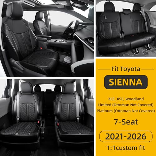 Custom Sienna Seat Covers for 2021