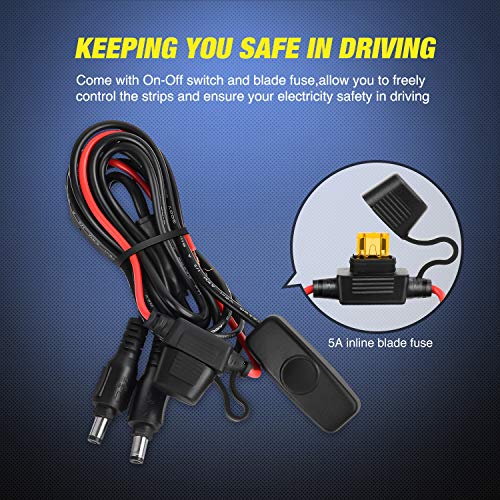 3PCS 60 Inch Truck Bed Light Kit 270 LEDs