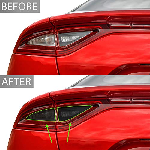 Tail Light Precut Tint Kit Compatible with and Fits Kia Stinger 2018 (2 Count)