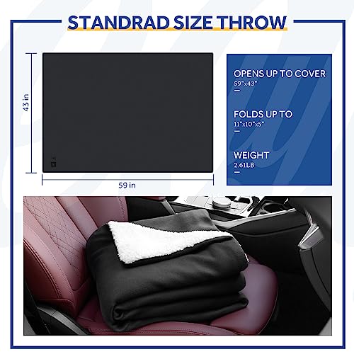 12 Volt Electric Portable Heated Car Blanket