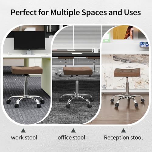 Ergonomic Desk Stool with Wheels