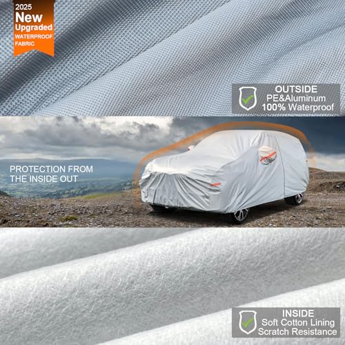 6 Layers Waterproof SUV Car Cover for BMW X5 2007